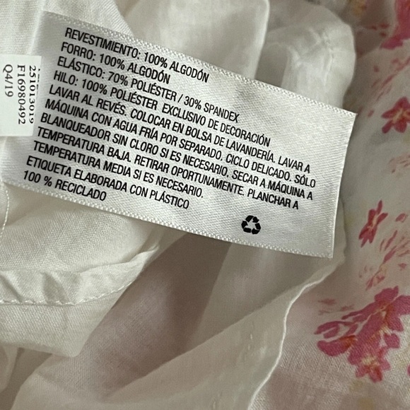 Love Shack Fancy x Target Cosette puff sleeve floral dress Size Small - Picture 11 of 14